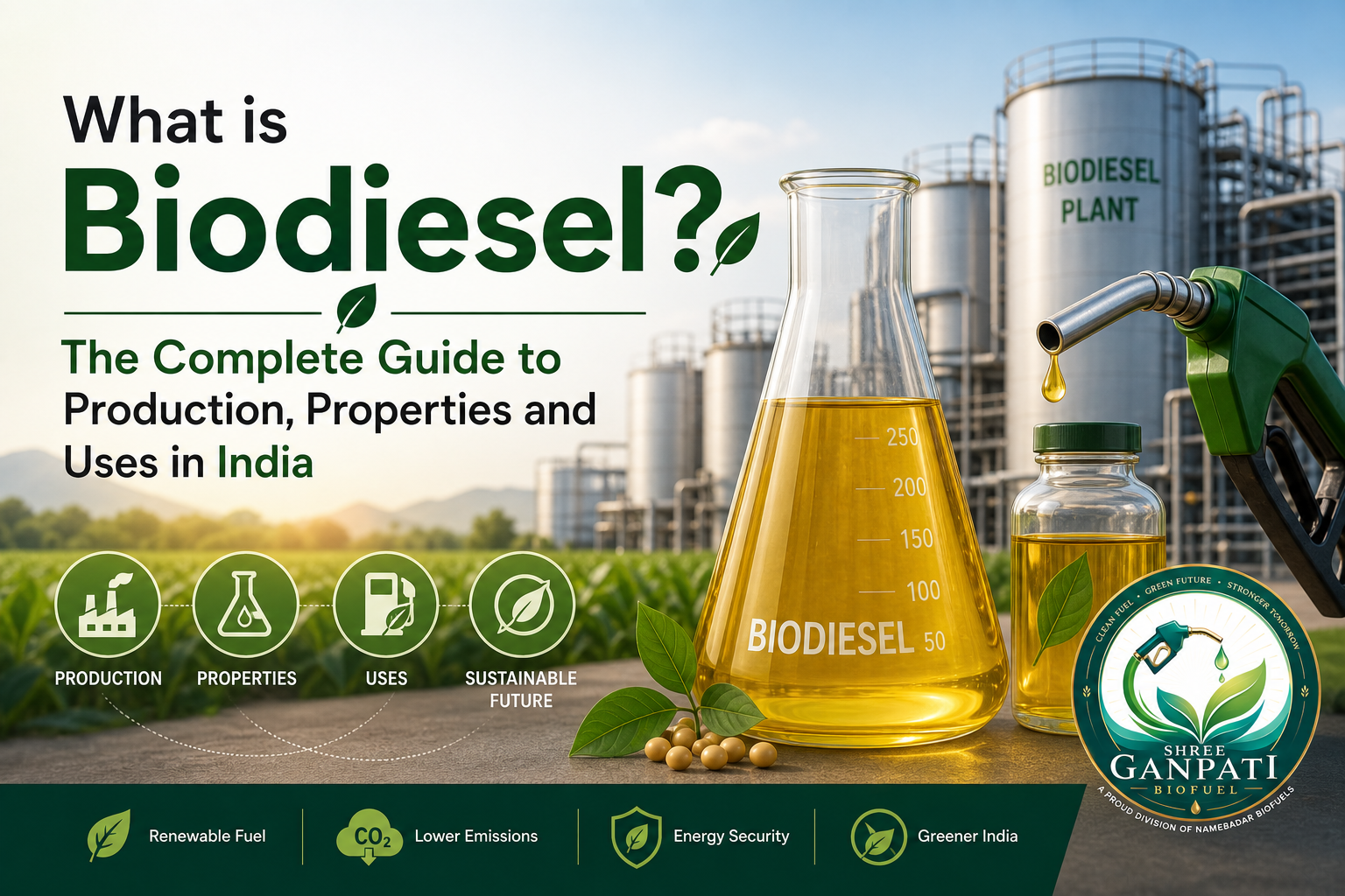 What is Biodiesel? The Complete Guide to Production, Properties and Uses in India