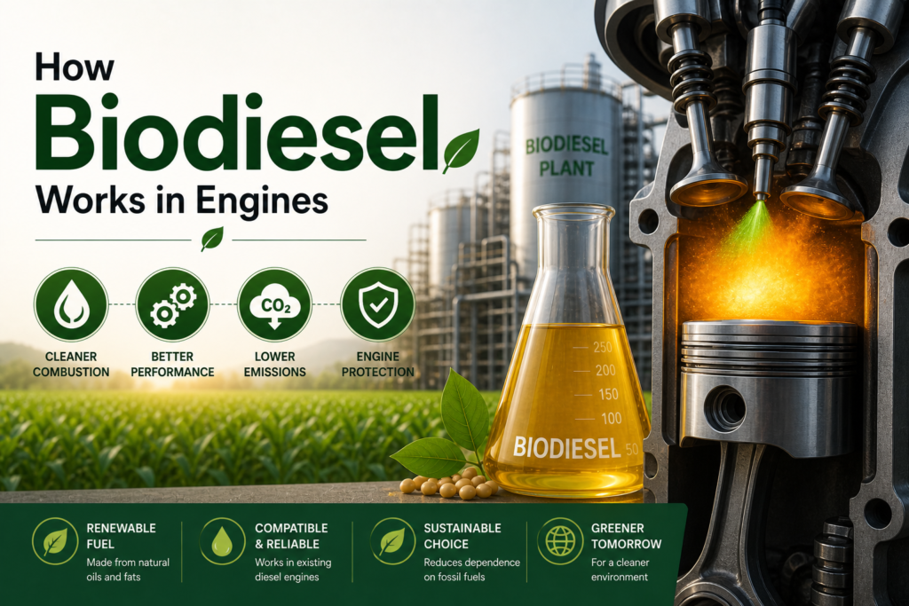 How biodiesel works in engines